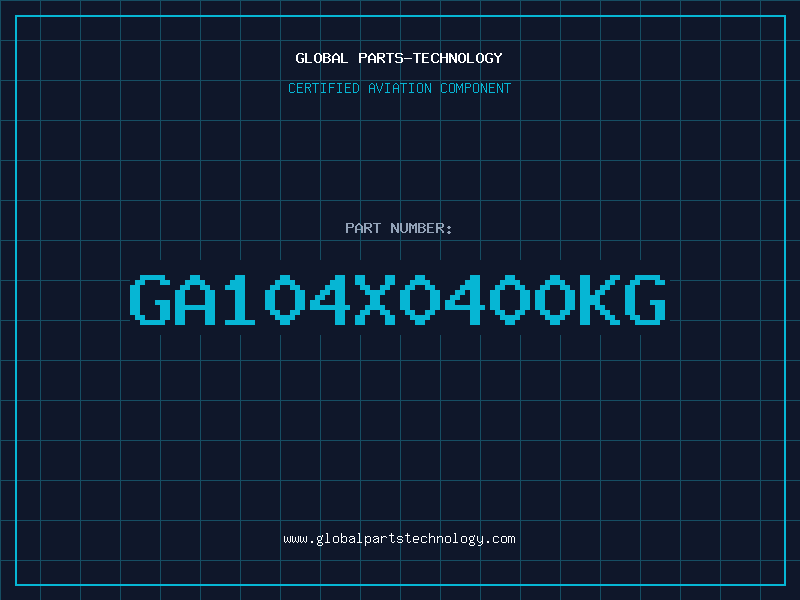 Aviation Part GA104X0400KG