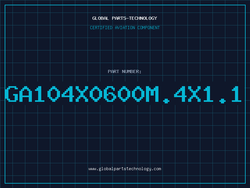 Aviation Part GA104X0600M.4X1.1