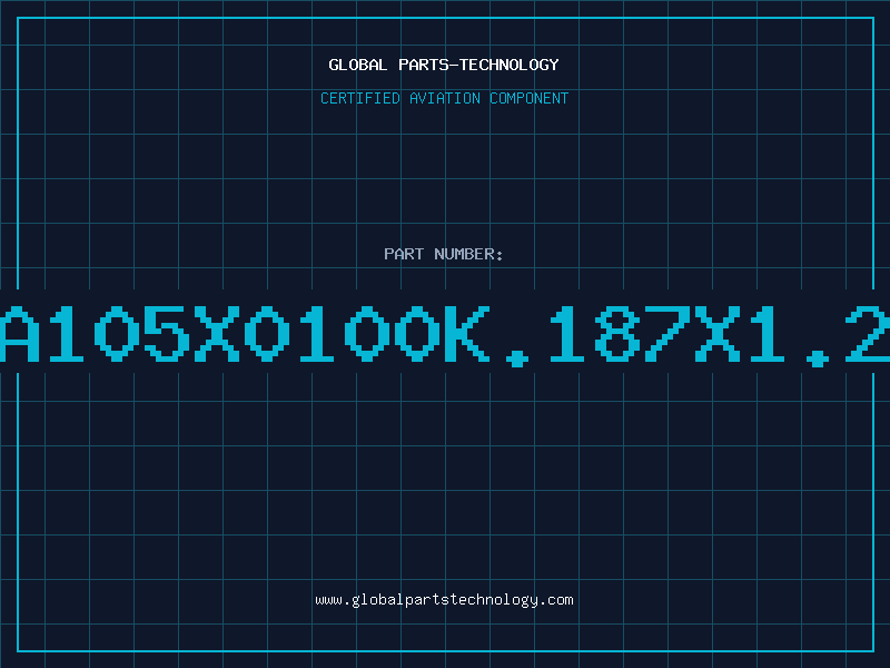 Aviation Part GA105X0100K.187X1.25