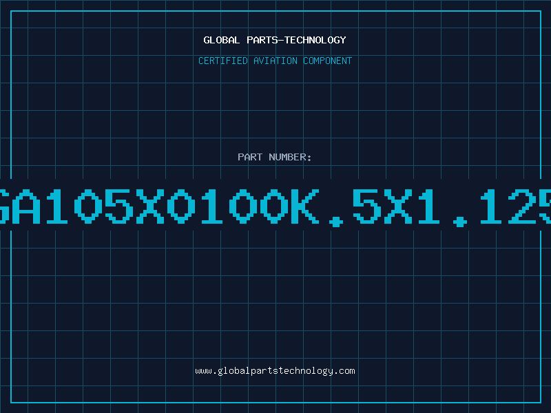 Aviation Part GA105X0100K.5X1.125