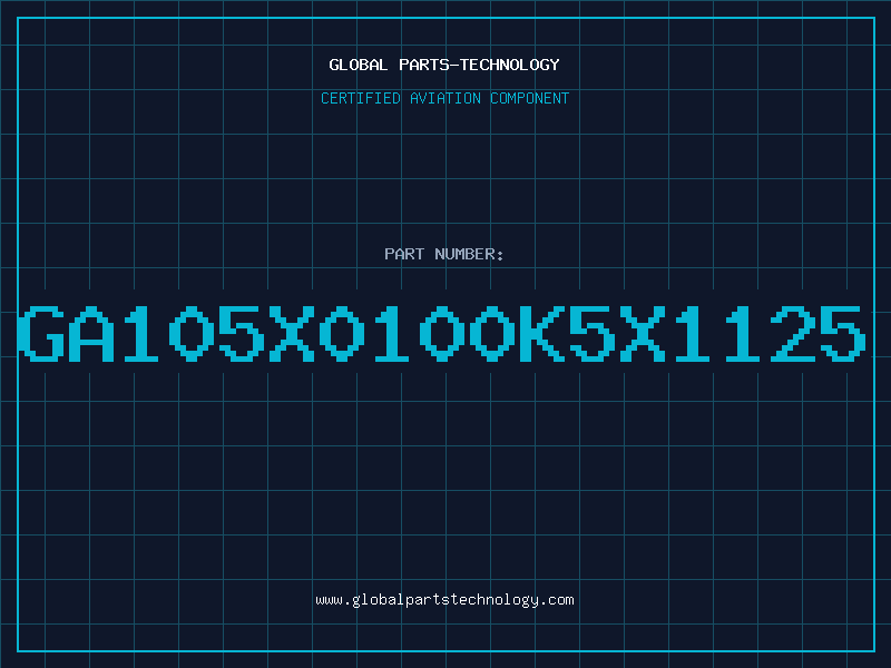 Aviation Part GA105X0100K5X1125