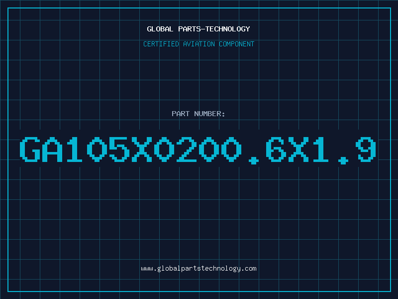Aviation Part GA105X0200.6X1.9