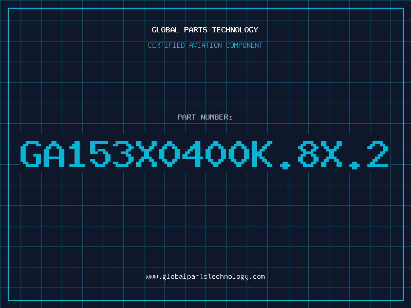 Aviation Part GA153X0400K.8X.2