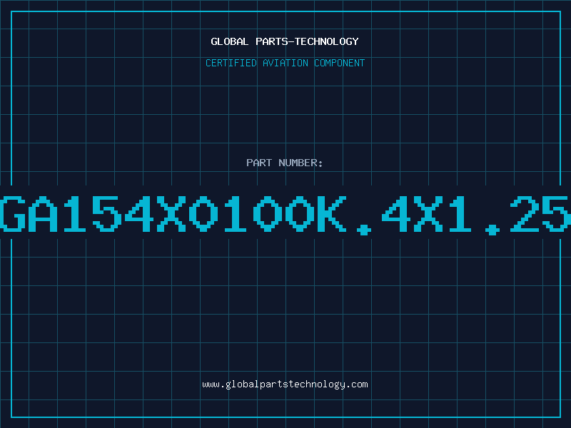 Aviation Part GA154X0100K.4X1.25