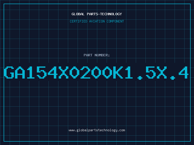 Aviation Part GA154X0200K1.5X.4