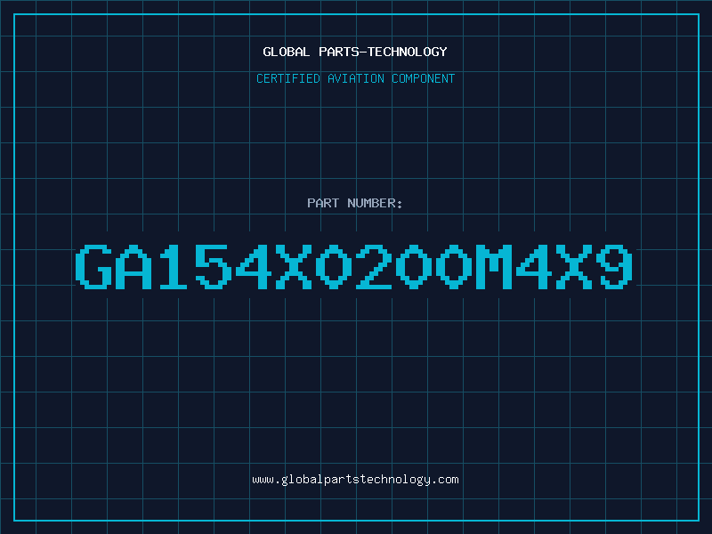 Aviation Part GA154X0200M4X9