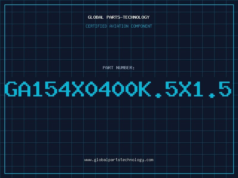 Aviation Part GA154X0400K.5X1.5
