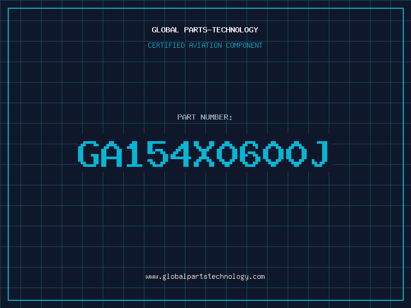 Aviation Part GA154X0600J