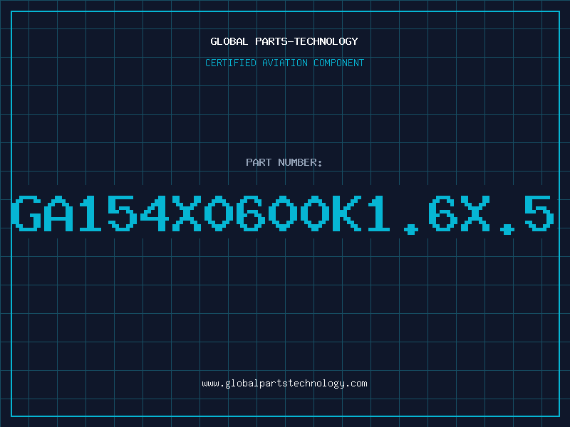 Aviation Part GA154X0600K1.6X.5
