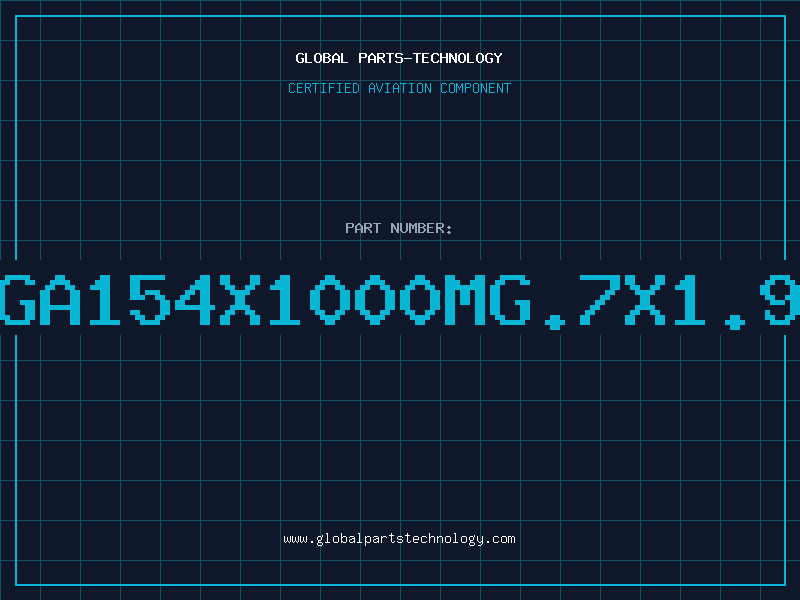 Aviation Part GA154X1000MG.7X1.9