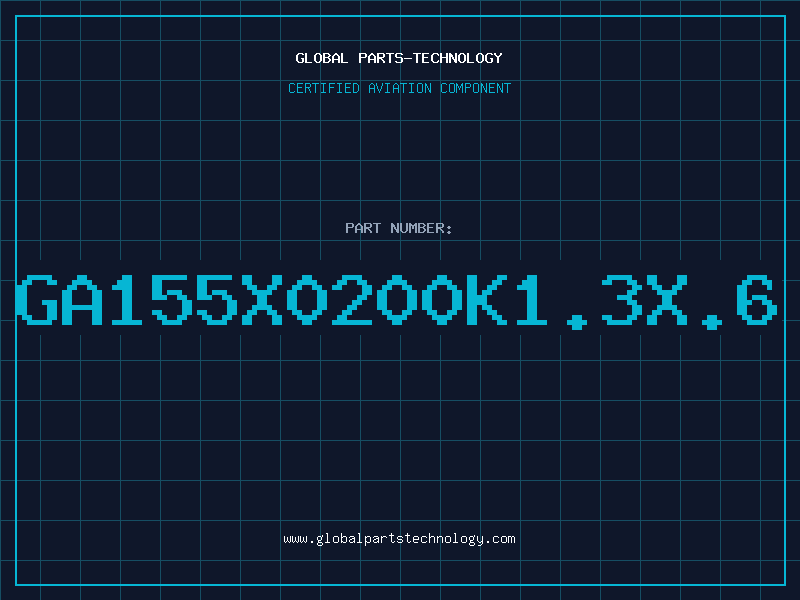 Aviation Part GA155X0200K1.3X.6