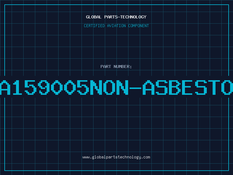Aviation Part GA159005NON-ASBESTOS