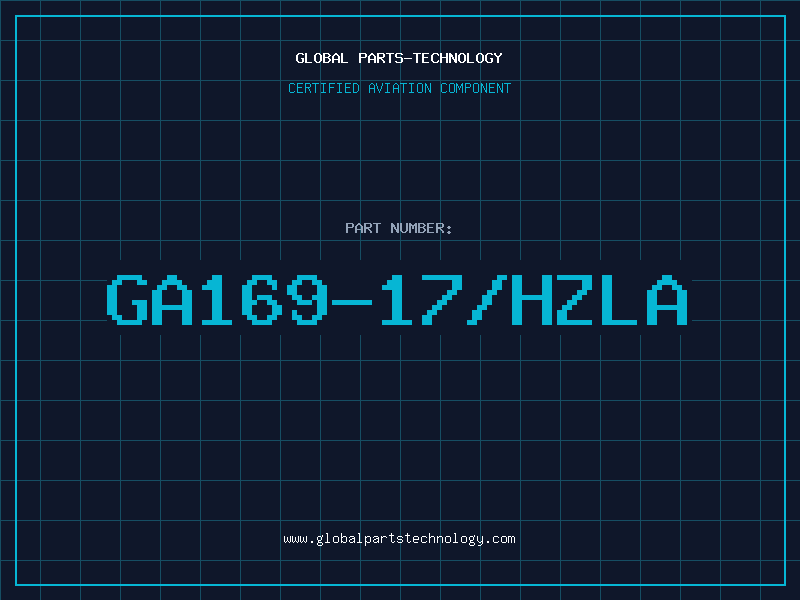 Aviation Part GA169-17/HZLA
