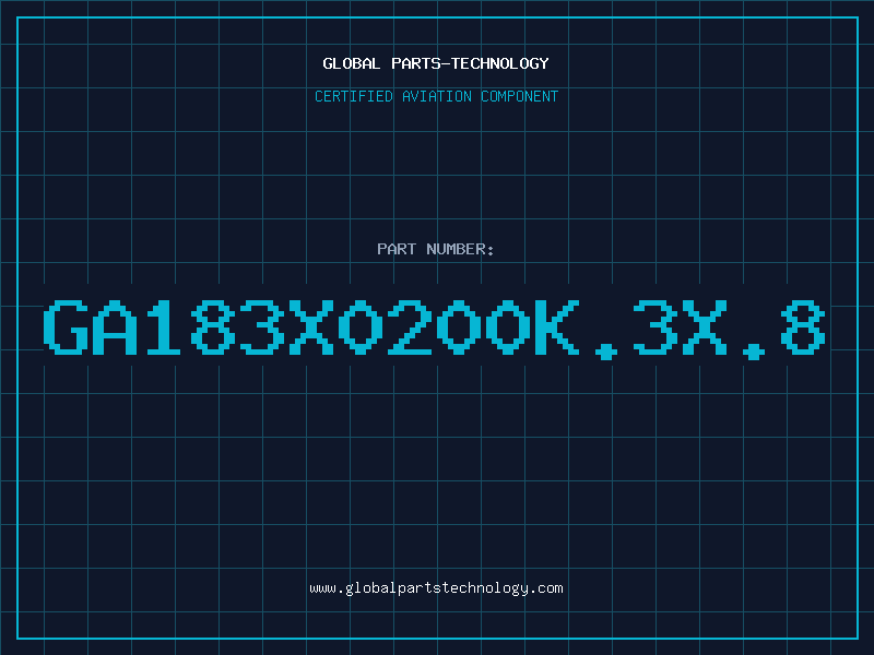 Aviation Part GA183X0200K.3X.8