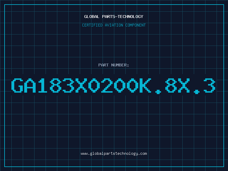 Aviation Part GA183X0200K.8X.3