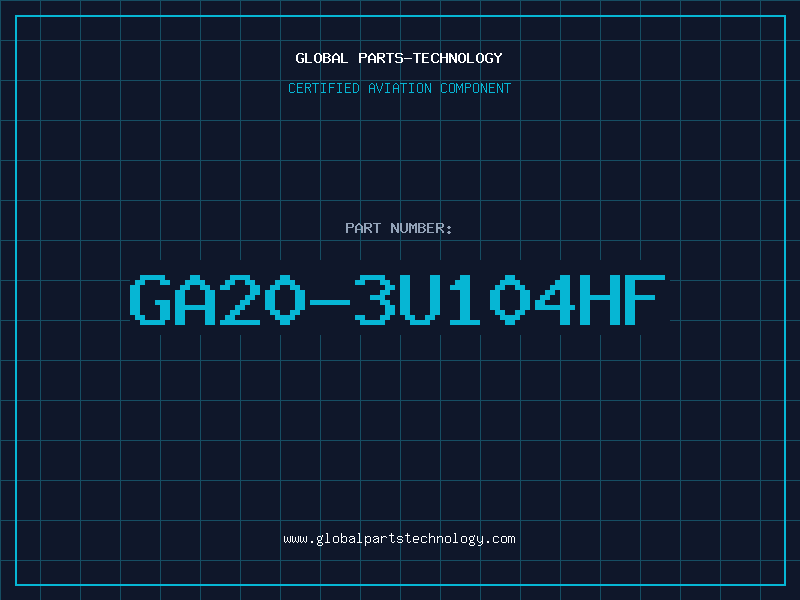 Aviation Part GA20-3U104HF
