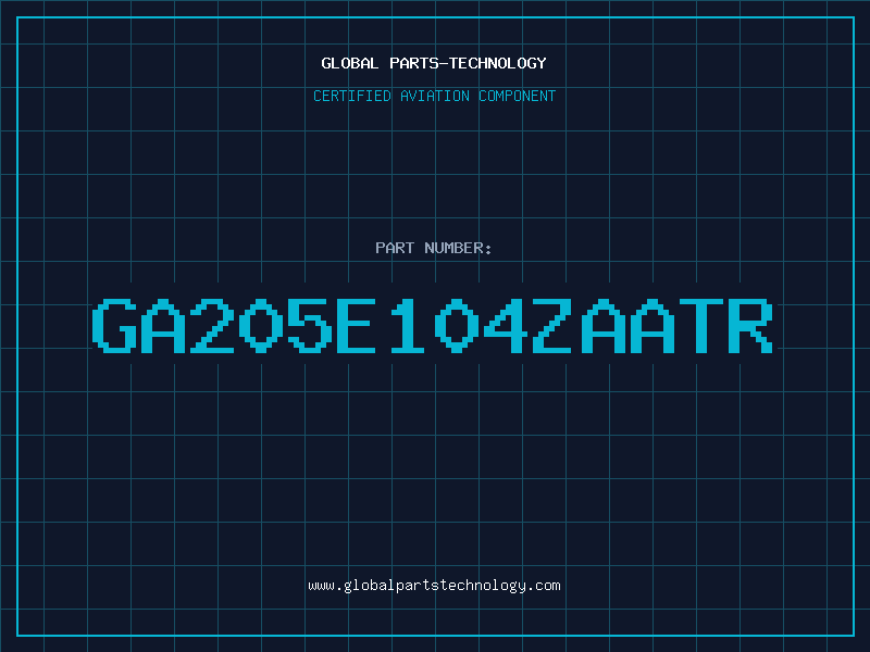 Aviation Part GA205E104ZAATR