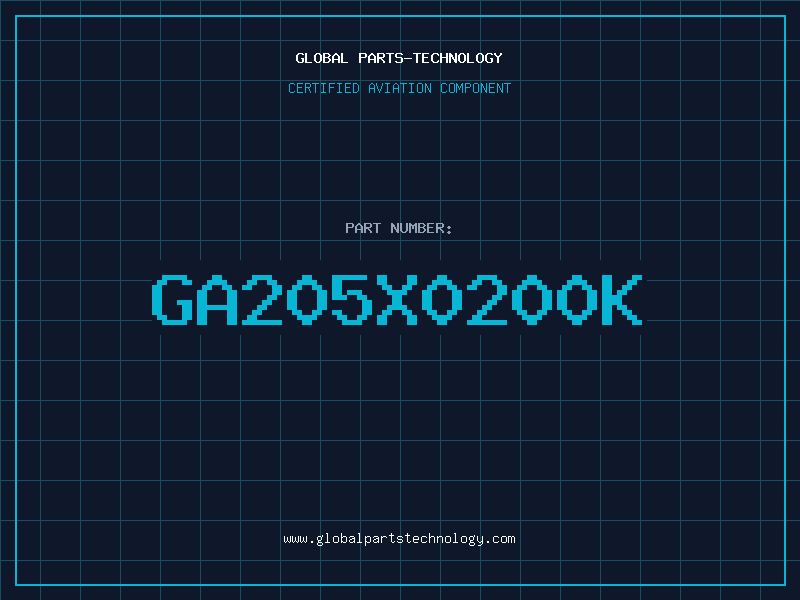 Aviation Part GA205X0200K