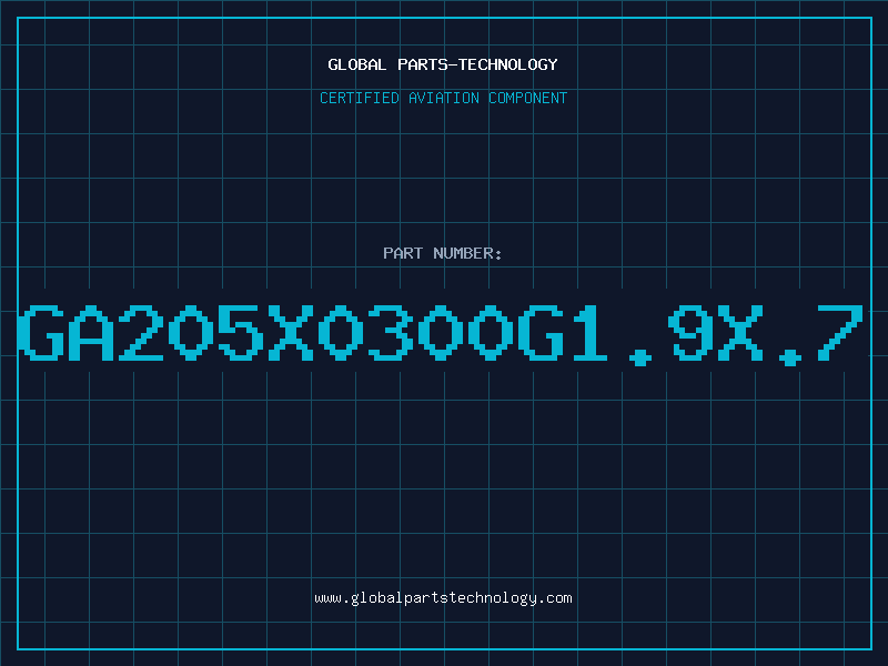 Aviation Part GA205X0300G1.9X.7