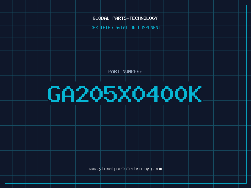 Aviation Part GA205X0400K