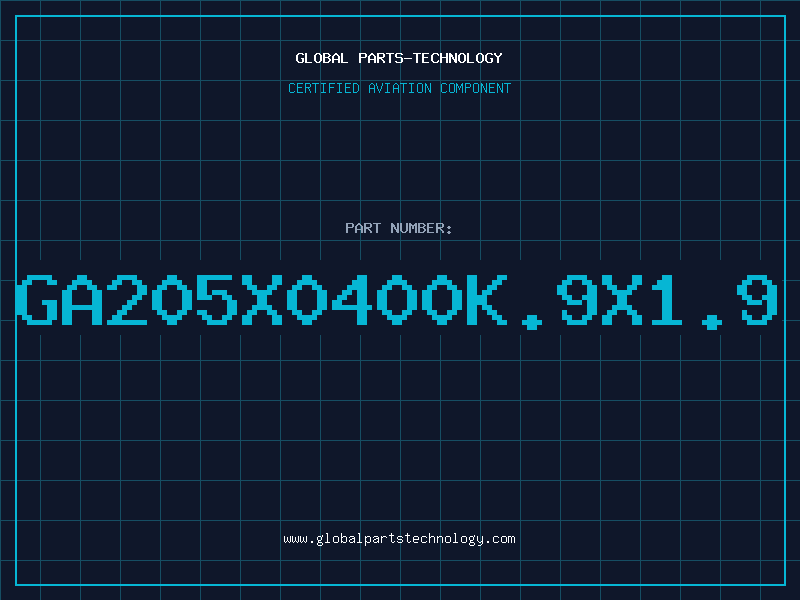 Aviation Part GA205X0400K.9X1.9