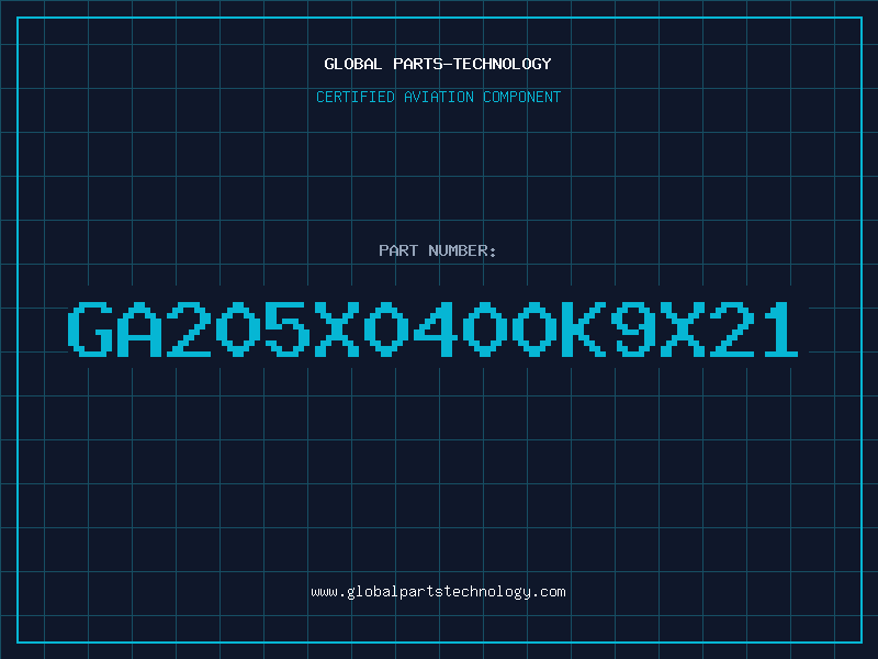 Aviation Part GA205X0400K9X21