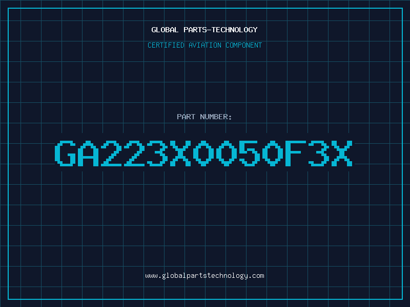 Aviation Part GA223X0050F3X