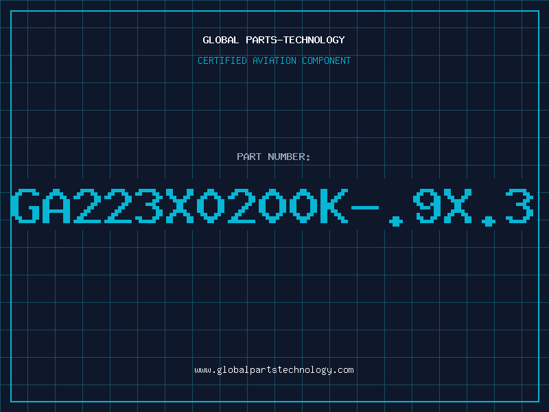 Aviation Part GA223X0200K-.9X.3
