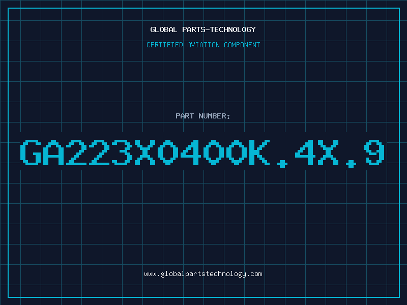 Aviation Part GA223X0400K.4X.9