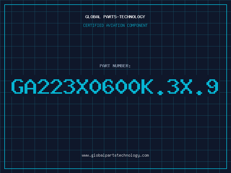 Aviation Part GA223X0600K.3X.9