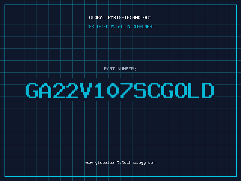 Aviation Part GA22V107SCGOLD