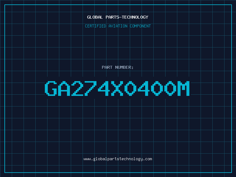 Aviation Part GA274X0400M