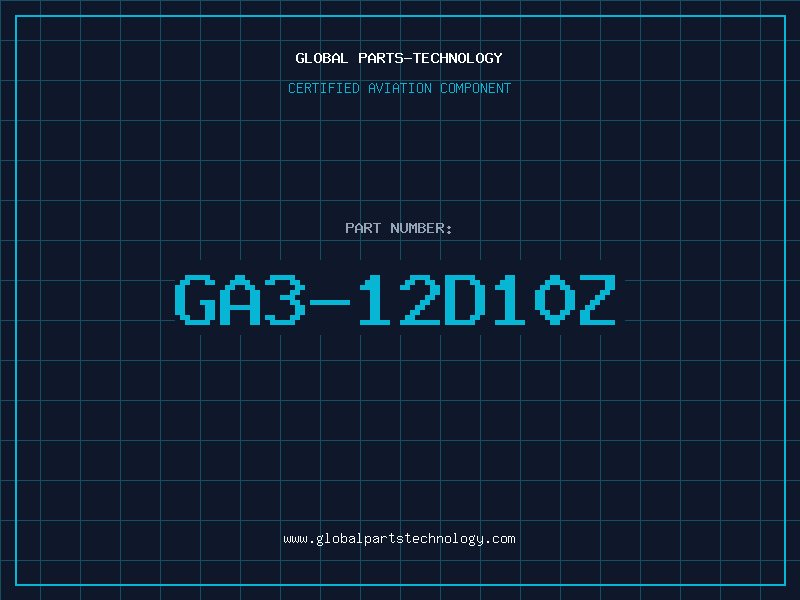 Aviation Part GA3-12D10Z