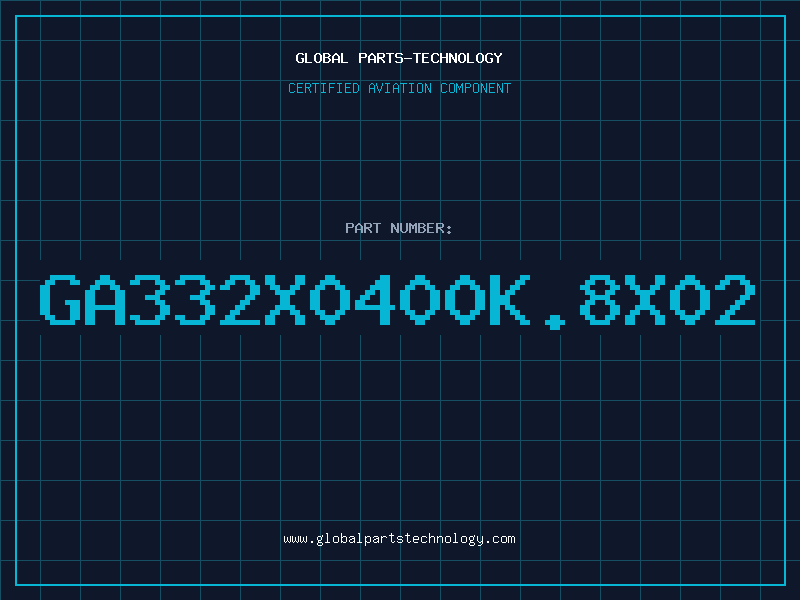 Aviation Part GA332X0400K.8X02