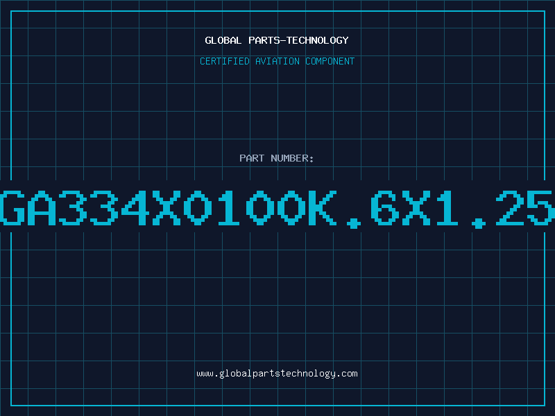 Aviation Part GA334X0100K.6X1.25