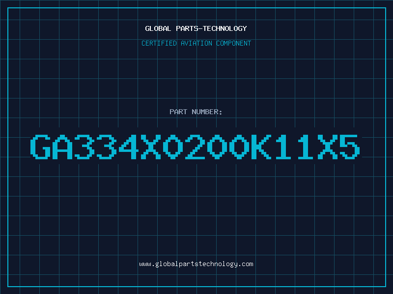 Aviation Part GA334X0200K11X5