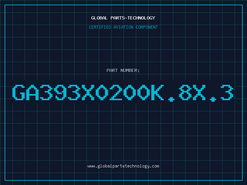 Aviation Part GA393X0200K.8X.3