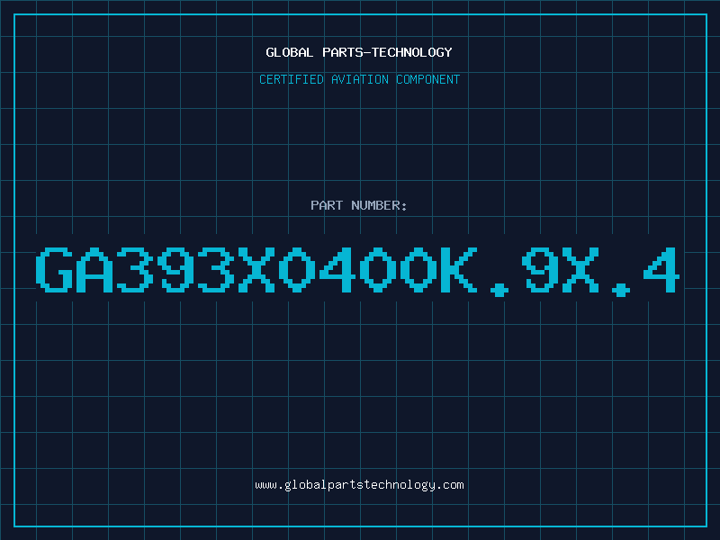 Aviation Part GA393X0400K.9X.4