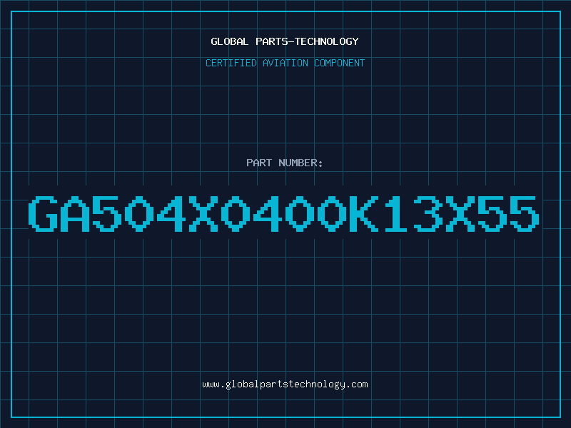 Aviation Part GA504X0400K13X55
