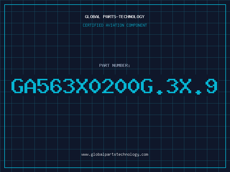 Aviation Part GA563X0200G.3X.9