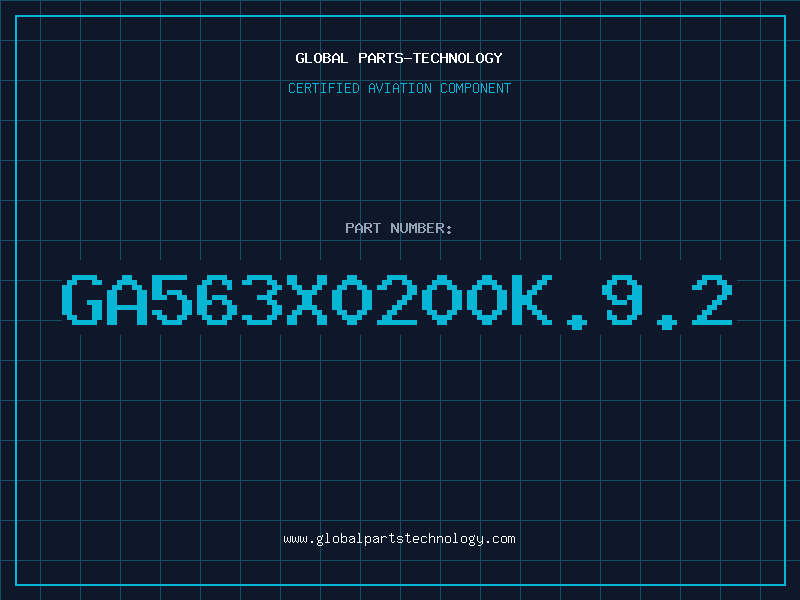 Aviation Part GA563X0200K.9.2