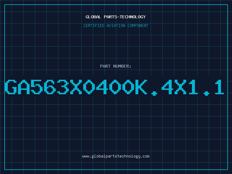 Aviation Part GA563X0400K.4X1.1