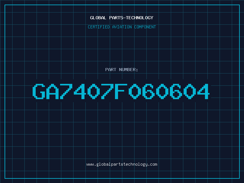 Aviation Part GA7407F060604