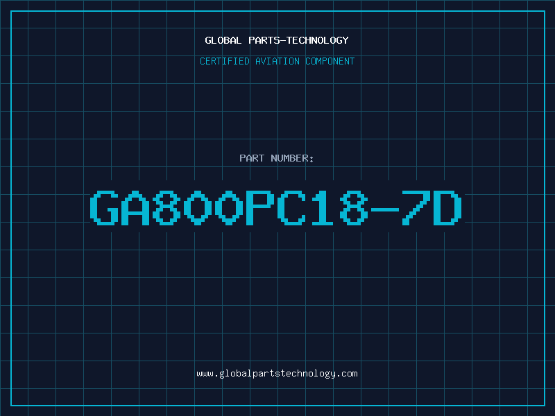 Aviation Part GA800PC18-7D