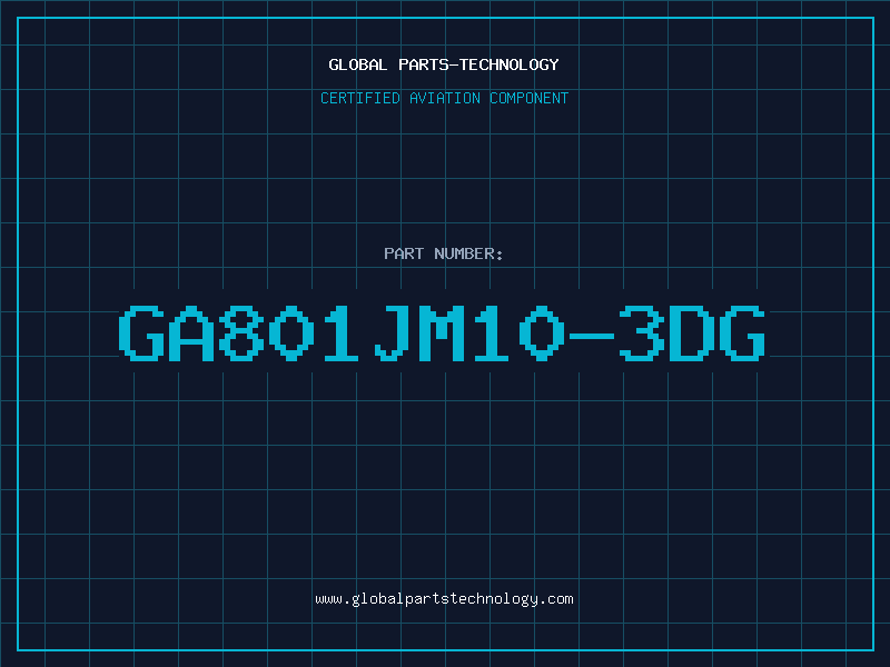 Aviation Part GA801JM10-3DG