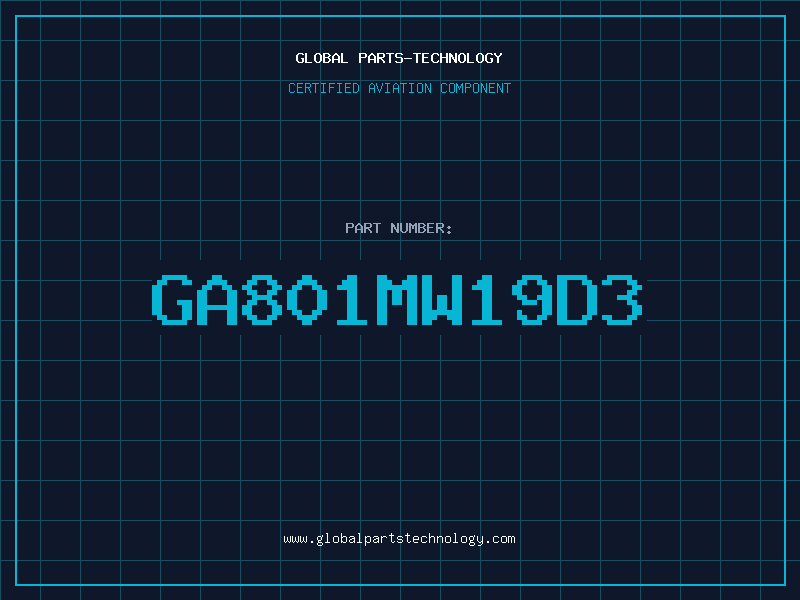 Aviation Part GA801MW19D3