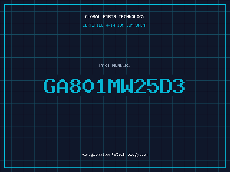 Aviation Part GA801MW25D3