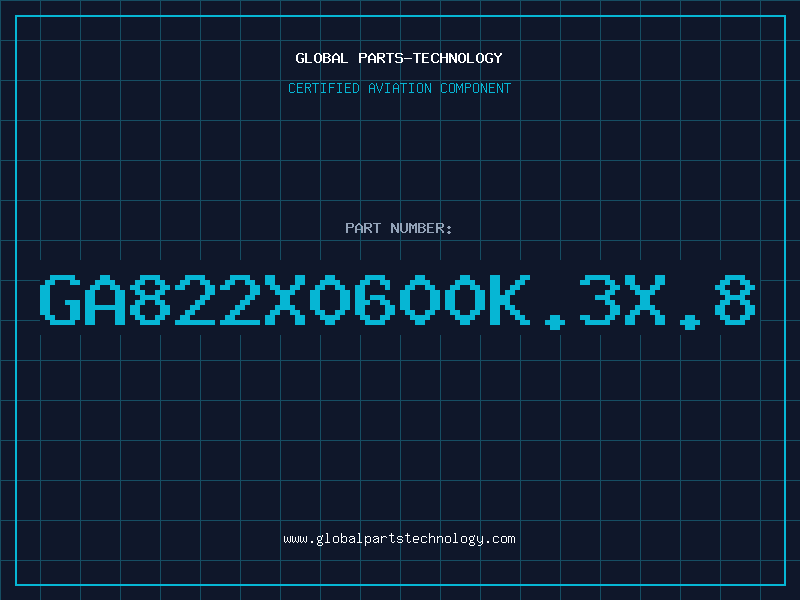 Aviation Part GA822X0600K.3X.8