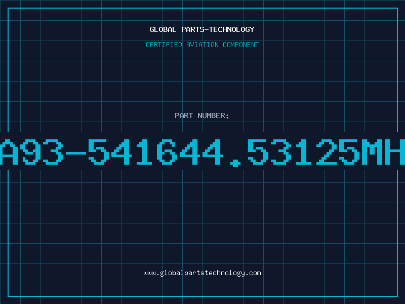 Aviation Part GA93-541644.53125MHZ