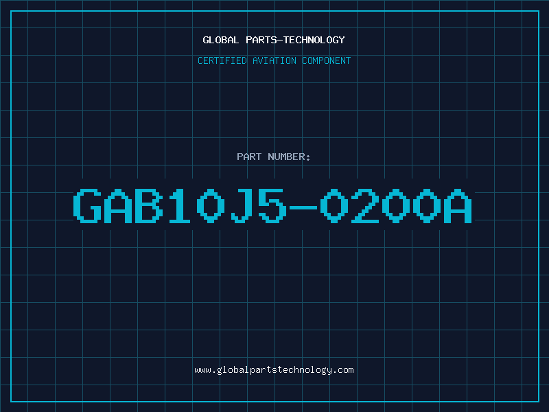 Aviation Part GAB10J5-0200A